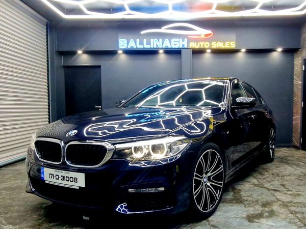 BMW 5-Series Saloon, Diesel, 2017, Black