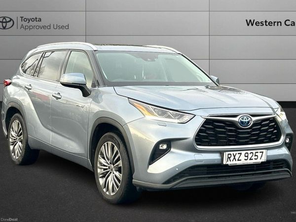 Toyota Highlander SUV, Petrol Hybrid, 2022, Silver
