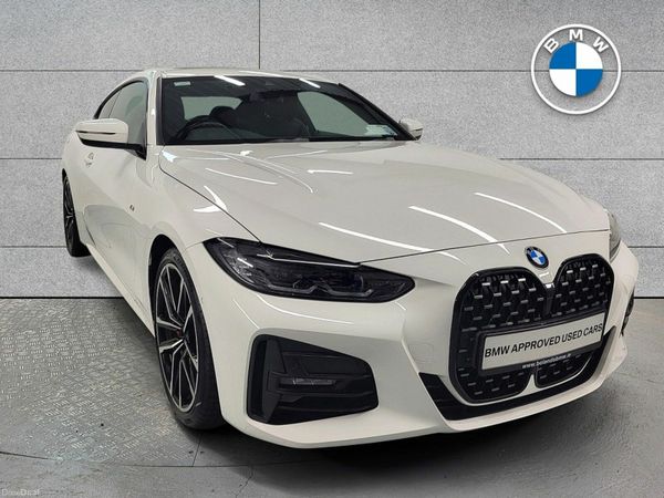 BMW 4-Series Coupe, Petrol, 2023, White