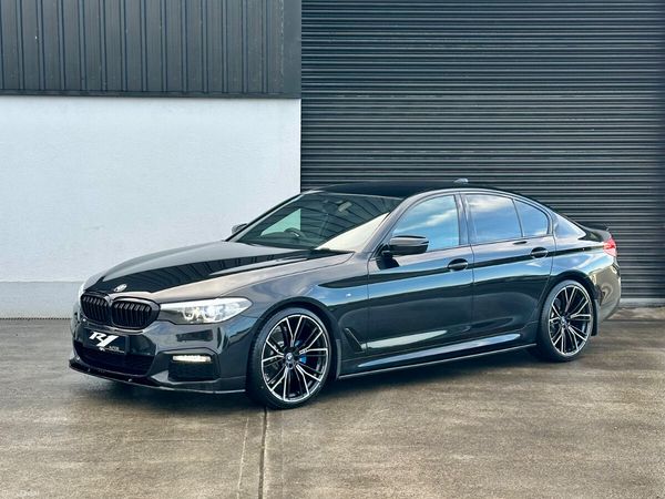 BMW 5-Series Saloon, Diesel, 2017, Black