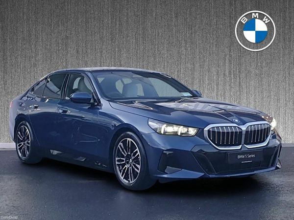 BMW 5-Series Saloon, Petrol Plug-in Hybrid, 2026, Blue