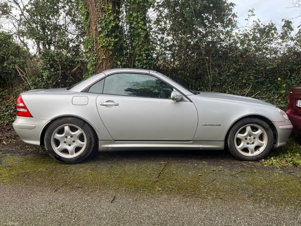 Mercedes-Benz SLK Convertible, Petrol, 2002, Silver