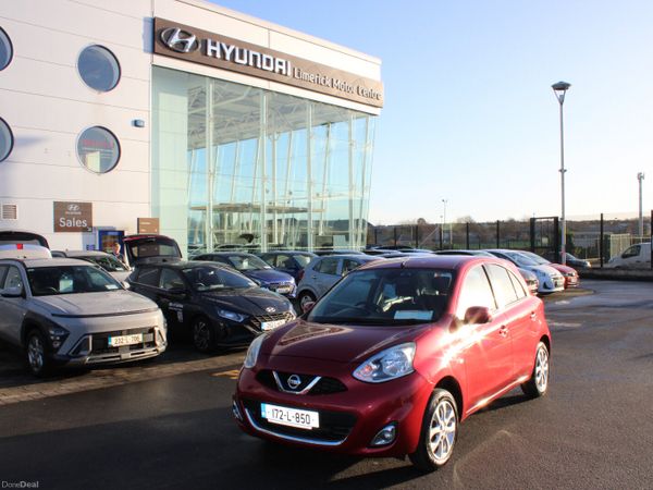 Nissan Micra Hatchback, Petrol, 2017, Red