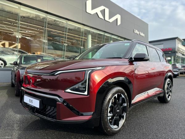 Kia EV5 SUV, Electric, 2026, Red
