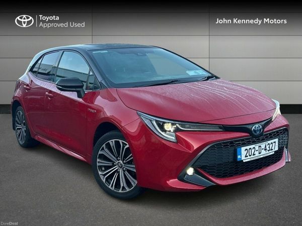 Toyota Corolla Hatchback, Petrol Hybrid, 2020, Red