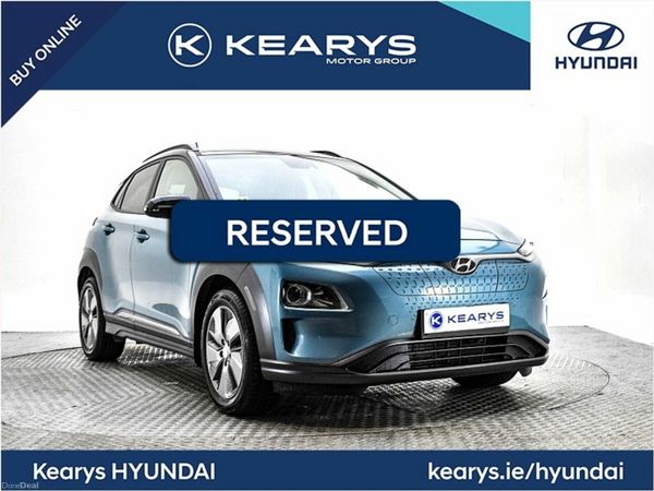 Hyundai KONA SUV, Electric, 2019, Blue
