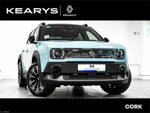 Renault 4 SUV, Electric, 2025, Blue