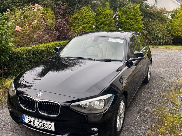 BMW 1-Series Hatchback, Diesel, 2015, Black