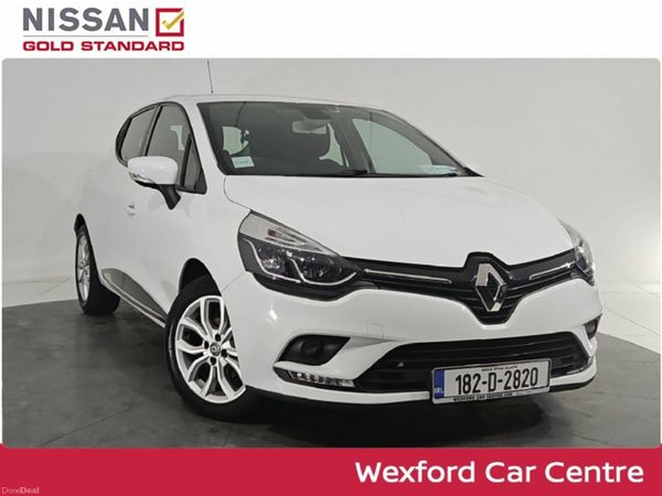 Renault Clio Hatchback, Petrol, 2018, White