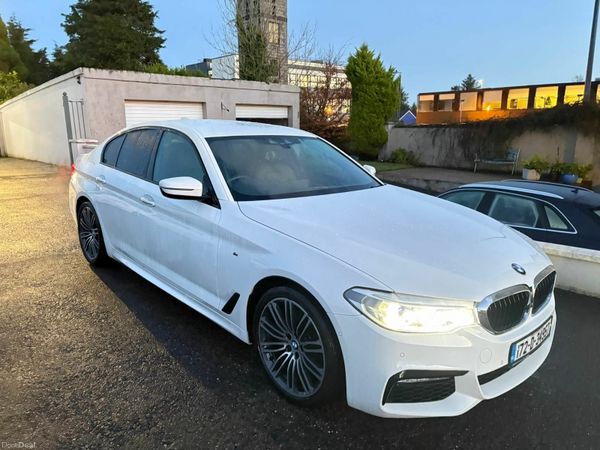 BMW 5-Series Saloon, Diesel, 2017, White