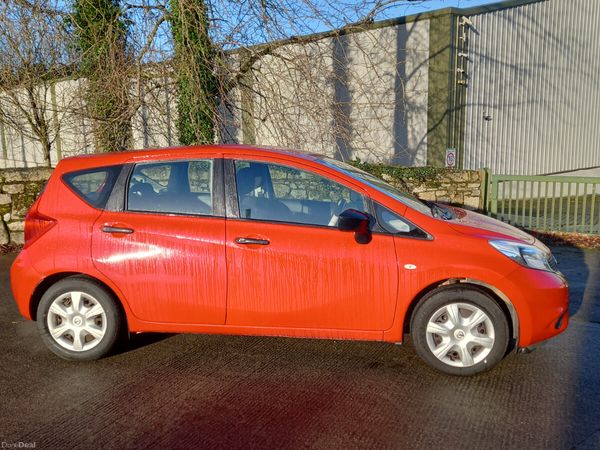 Nissan Note MPV, Petrol, 2016, Red