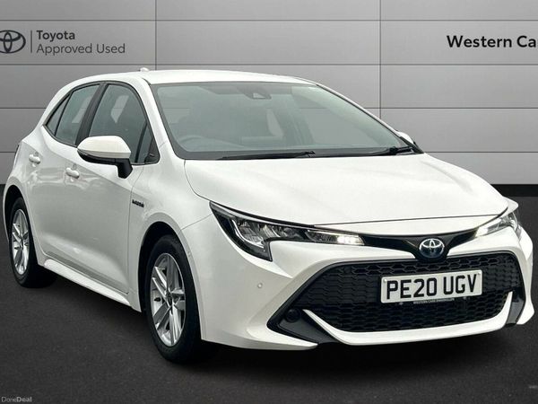 Toyota Corolla Hatchback, Petrol Hybrid, 2020, White
