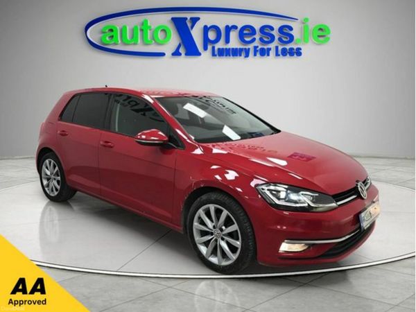 Volkswagen Golf Hatchback, Petrol, 2018, Red