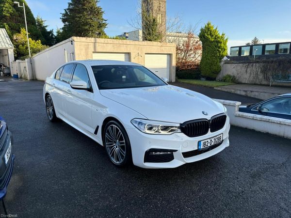 BMW 5-Series Saloon, Diesel, 2018, White