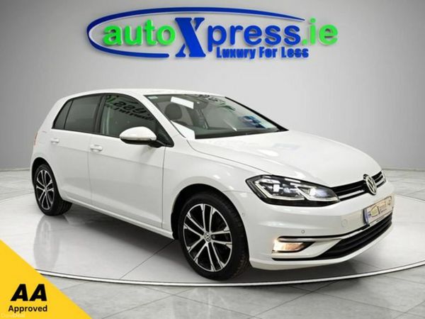 Volkswagen Golf Hatchback, Diesel, 2019, White