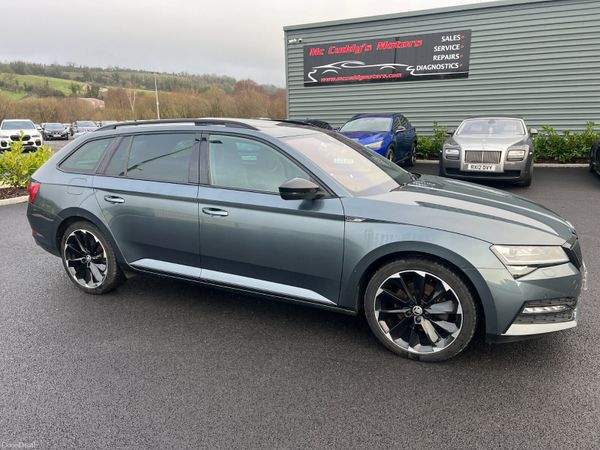 Skoda Superb Estate, Petrol Hybrid, 2020, Grey