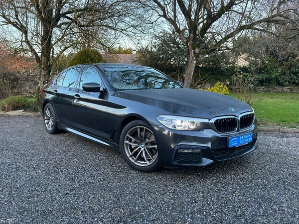 BMW 5-Series Saloon, Diesel, 2018, Grey