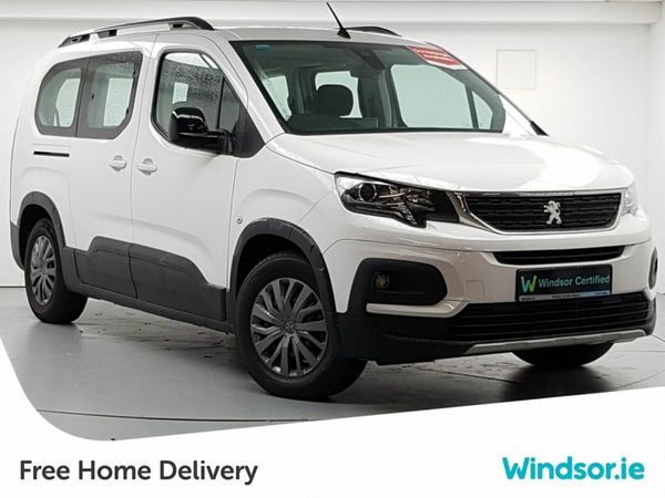 Peugeot Rifter MPV, Electric, 2023, White