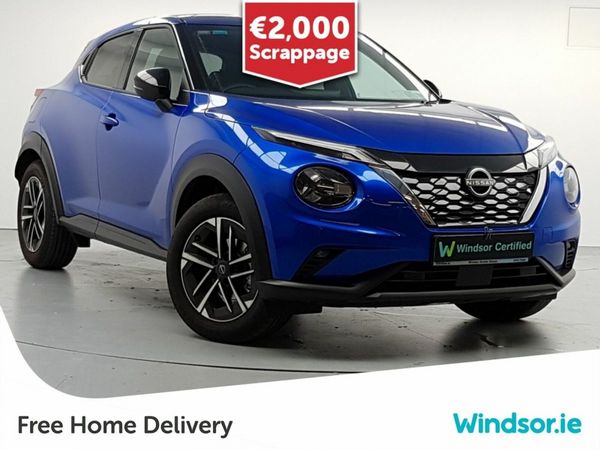 Nissan Juke SUV, Petrol Hybrid, 2025, Blue