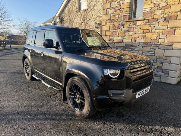 Land Rover Defender SUV, Diesel Hybrid, 2022, Black