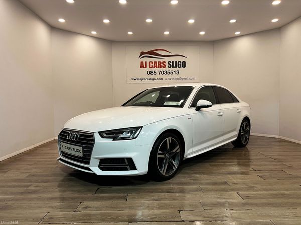 Audi A4 Saloon, Diesel, 2016, White