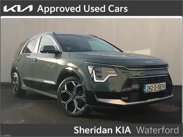 Kia Niro SUV, Petrol Plug-in Hybrid, 2024, Green