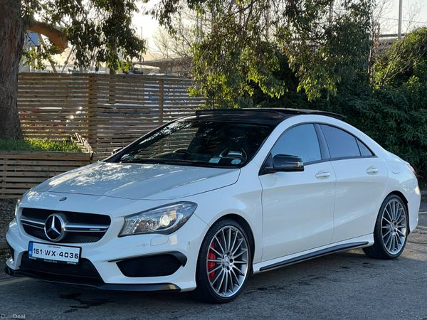 Mercedes-Benz CLA Coupe, Petrol, 2015, White