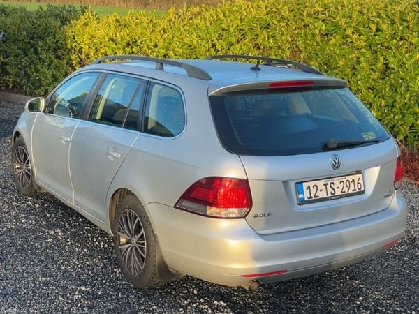 Volkswagen Golf Estate, Petrol, 2012, Silver