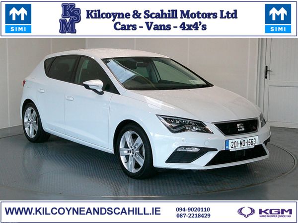 SEAT Leon Hatchback, Petrol, 2020, White