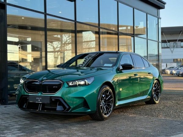 BMW M5 Saloon, Petrol Plug-in Hybrid, 2026, Green