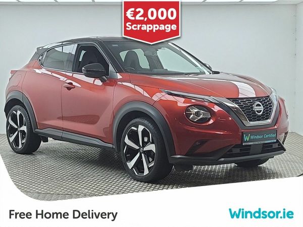 Nissan Juke SUV, Petrol, 2021, Red