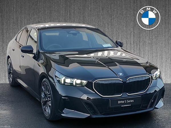 BMW 5-Series Saloon, Petrol Plug-in Hybrid, 2026, Black