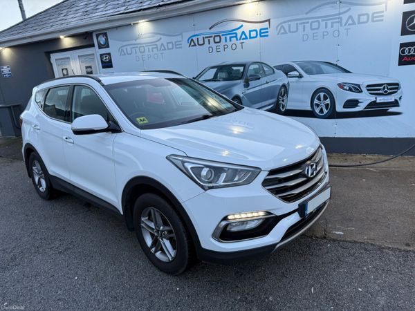Hyundai Santa Fe SUV, Diesel, 2016, White