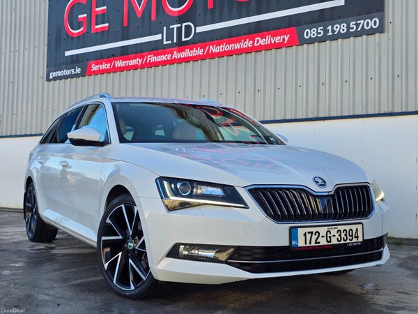 Skoda Superb Estate, Diesel, 2017, White
