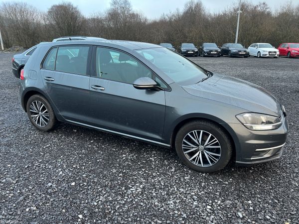 Volkswagen Golf Hatchback, Diesel, 2018, Grey