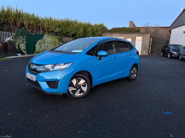 Honda Fit Hatchback, Petrol Hybrid, 2014, Blue