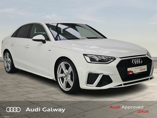 Audi A4 Saloon, Diesel, 2021, White