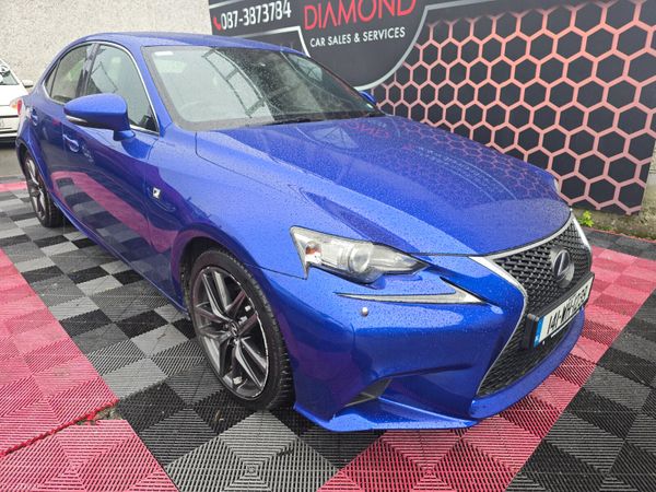 Lexus IS Saloon, Petrol Hybrid, 2014, Blue