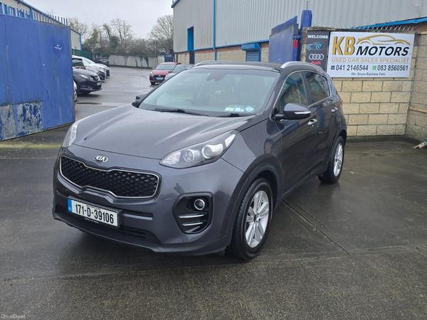 Kia Sportage SUV, Diesel, 2017, Grey