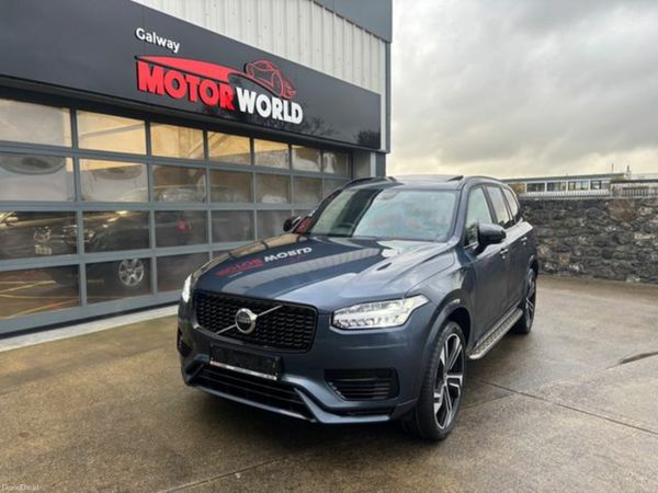 Volvo XC90 SUV, Petrol Plug-in Hybrid, 2022, Blue