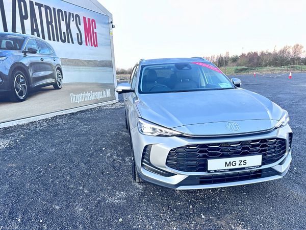 MG ZS SUV, Petrol Hybrid, 2026, Grey