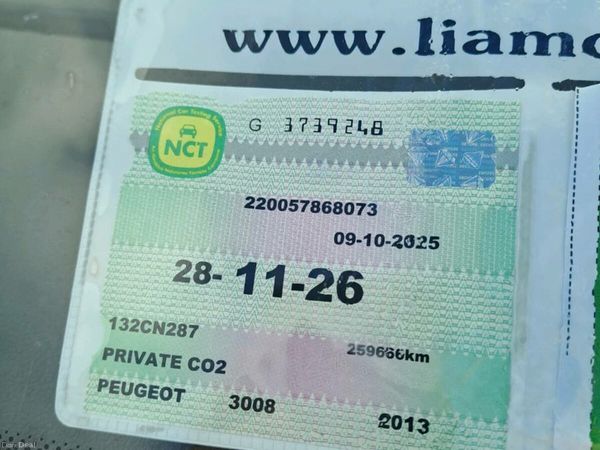 Peugeot 3008 MPV, Diesel, 2013, Black