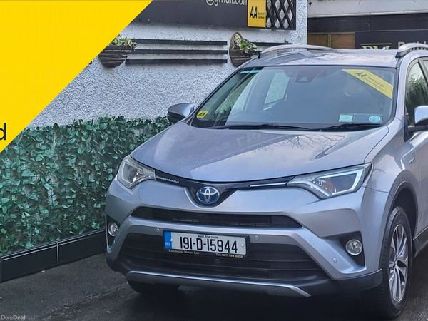 Toyota RAV4 SUV, Petrol Hybrid, 2019, Grey