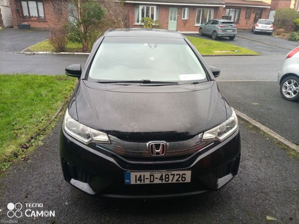 Honda Fit Hatchback, Petrol Hybrid, 2014, Black