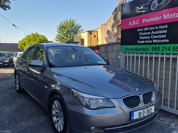 BMW 5-Series Saloon, Diesel, 2010, Grey