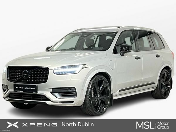 Volvo XC90 SUV, Petrol Hybrid, 2023, Silver