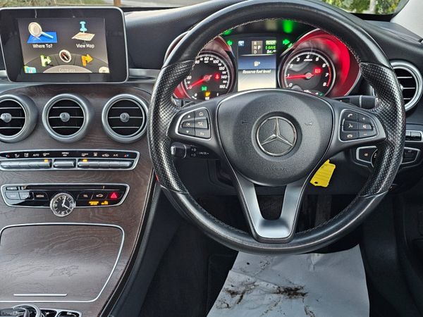 Mercedes-Benz C-Class Estate, Petrol Plug-in Hybrid, 2016, Blue