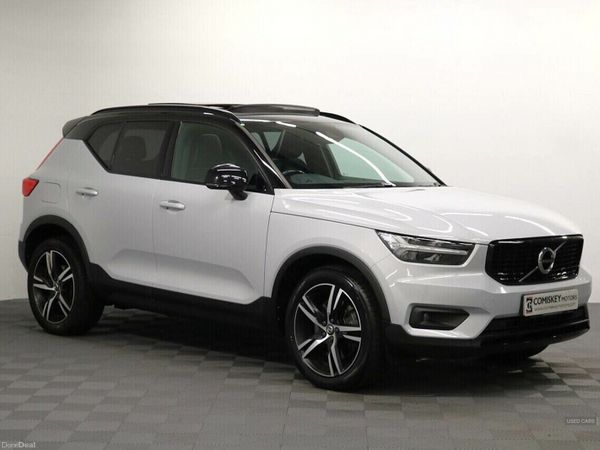 Volvo XC40 SUV, Petrol Hybrid, 2021, Silver