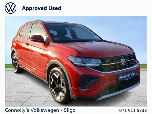 Volkswagen T-Cross SUV, Petrol, 2025, Red
