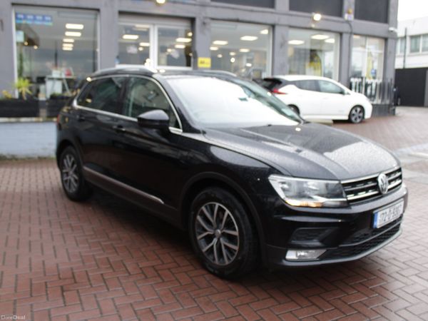 Volkswagen Tiguan SUV, Diesel, 2017, Black